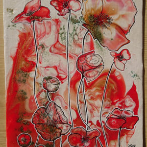 coquelicot pouring