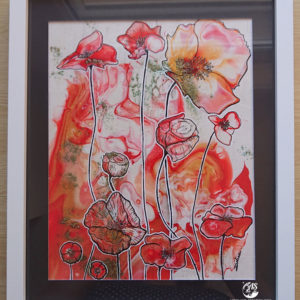 coquelicot pouring