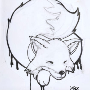 fire fox esquisse